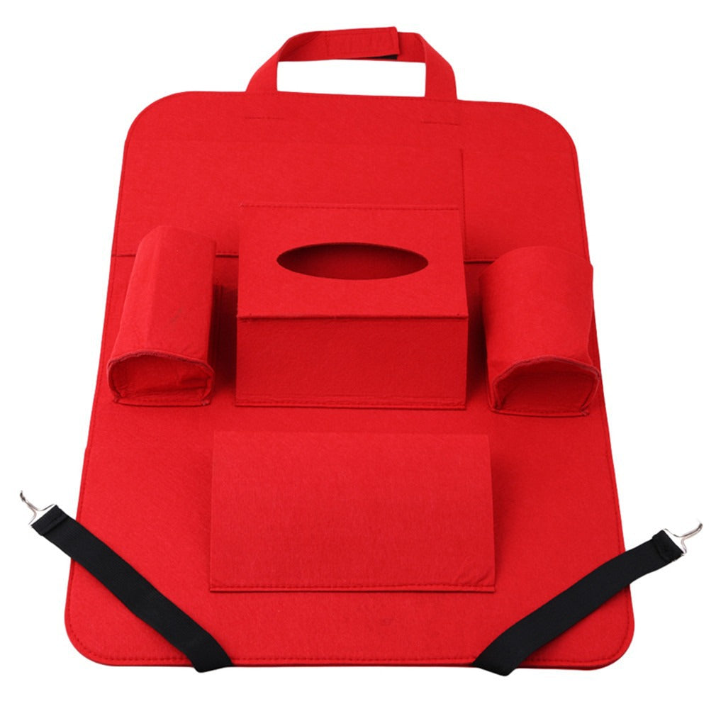 Car Supplies Car Felt Storage Bag Hanging Bag Car Seat Back Storage Bag