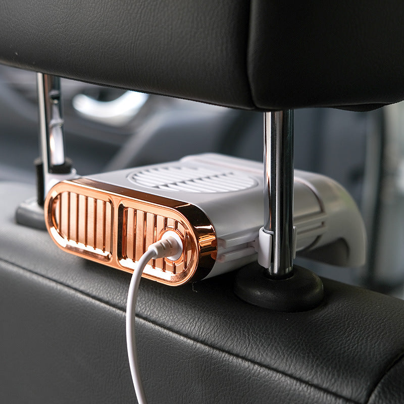 Car Seat Backrest Fan Balm Creative Car Fan Car Car Fan