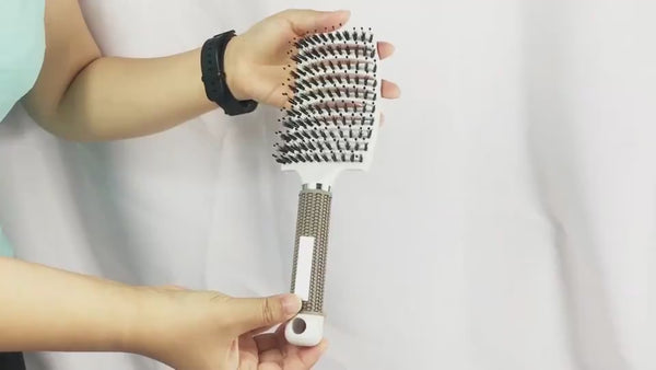 Hairbrush Anti Klit Brushy Haarborstel Women Detangler Hair Brush Bristle Nylon Scalp Massage  Teaser Hair Brush Comb